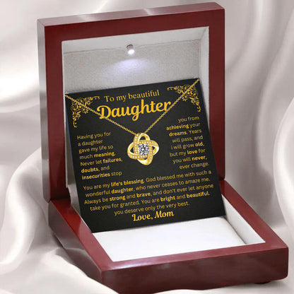 To My Daughter - Pendant of Love