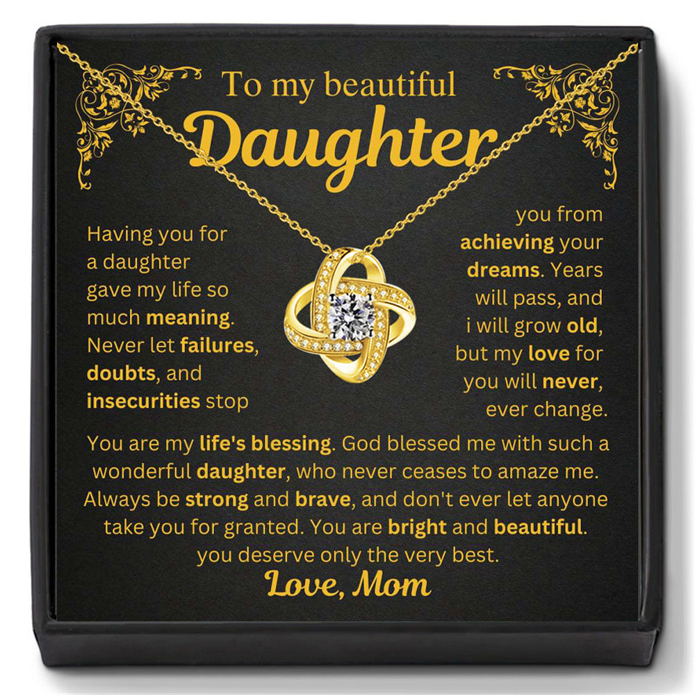 To My Daughter - Pendant of Love