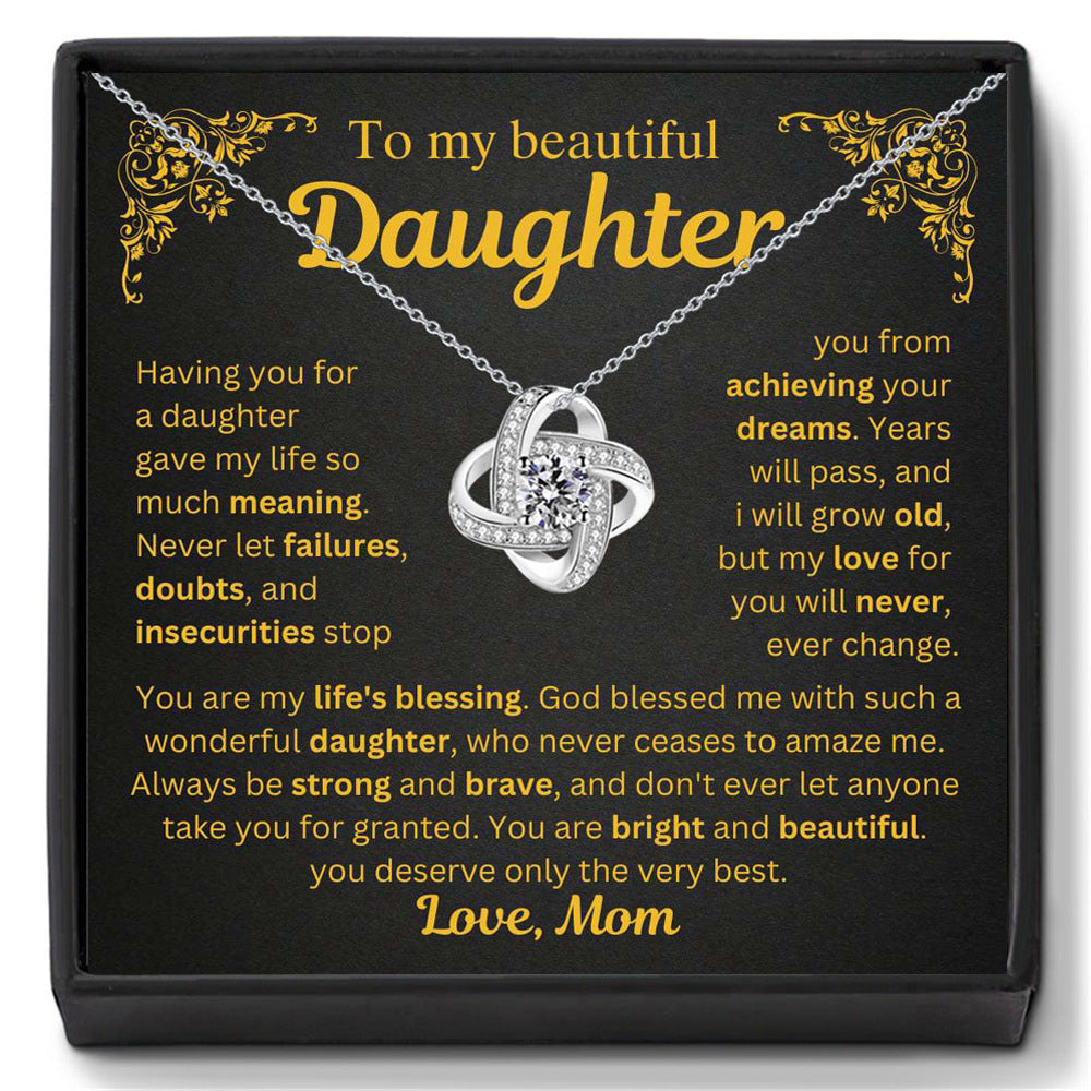 To My Daughter - Pendant of Love