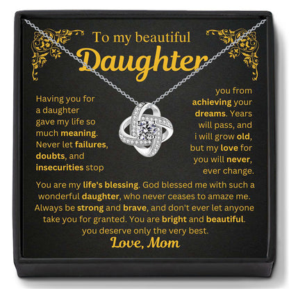 To My Daughter - Pendant of Love